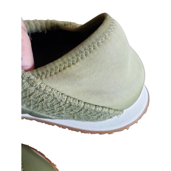 Teva Re  Ember Moc Slippers Quilted Design Knit Collar Womens Olive Size 8 - Picture 11 of 16